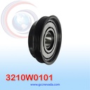 POLEA P/CLUTCH HYUNDAI ATOS / i10 / KIA PICANTO AÑO 03/06 4PK HS11 CON ROLINERA NEVADA ASIA                             