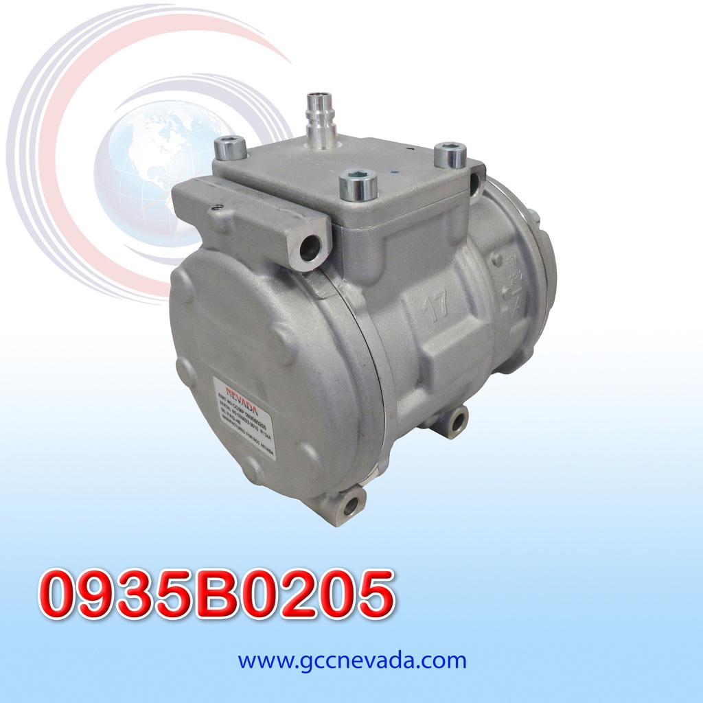 COMPRESOR NIPPOND 10PA17 / CELICA / HIACE / CAMRY / LAND CRUISER / MITSUBISHI T/P AÑO 00/06 S/C NEVADA ASIA