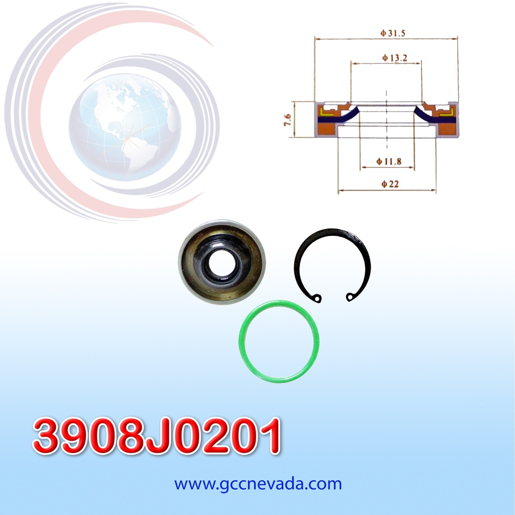 SELLO COMPRESOR GM HT6 TEFLON NEVADA ASIA
