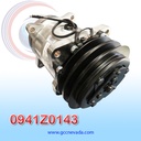COMPRESOR 709 SD7H15 TOMA HORIZONTAL O-RING R-134-A 8 OREJAS 2A 132MM 12V NEVADA ASIA