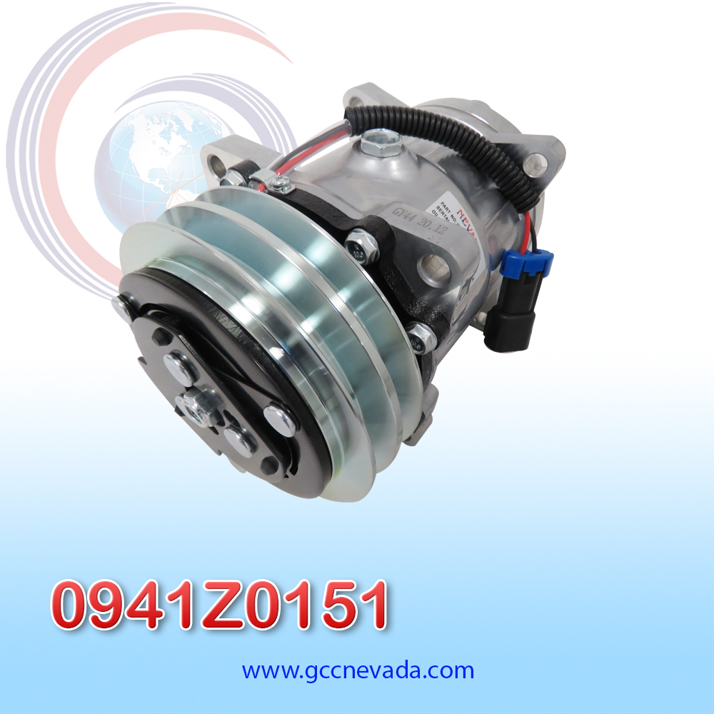 COMPRESOR 709 SD7H15 2A 132MM 12V NEVADA ASIA