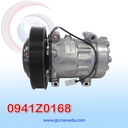 COMPRESOR 709 SD7H15 4326/4324/4116 VOLVO VNM AÑO 08/09 TOMA VERTICAL R-134-A T/P 8PK 180MM 12V NEVADA ASIA