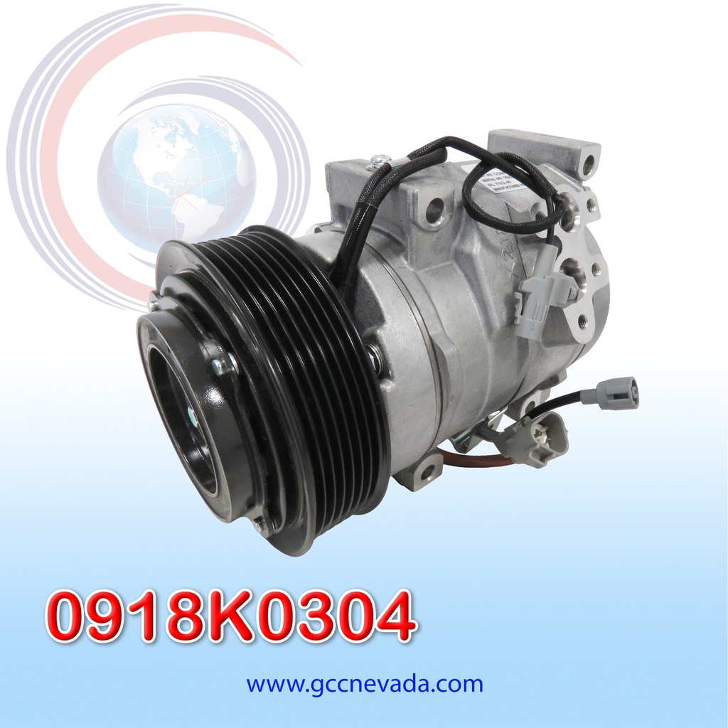 COMPRESOR TOYOTA 4RUNNER AÑO 03/09 / FJ-CRUISER 07/09 / HIACE 98/05 T/P 7PK 120MM 12V NEVADA ASIA