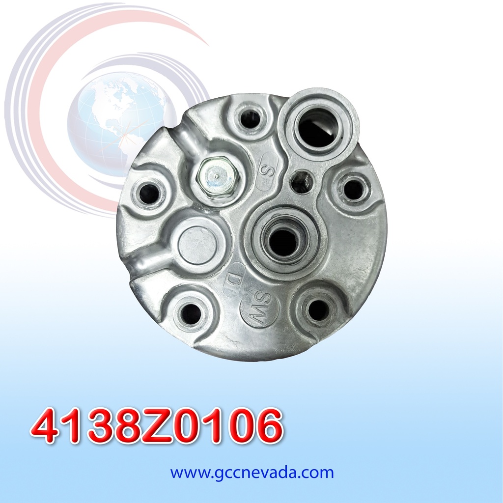 TAPA TRASERA P/COMPRESOR 508 T/ATRAS C/MUFFLER NEVADA ASIA