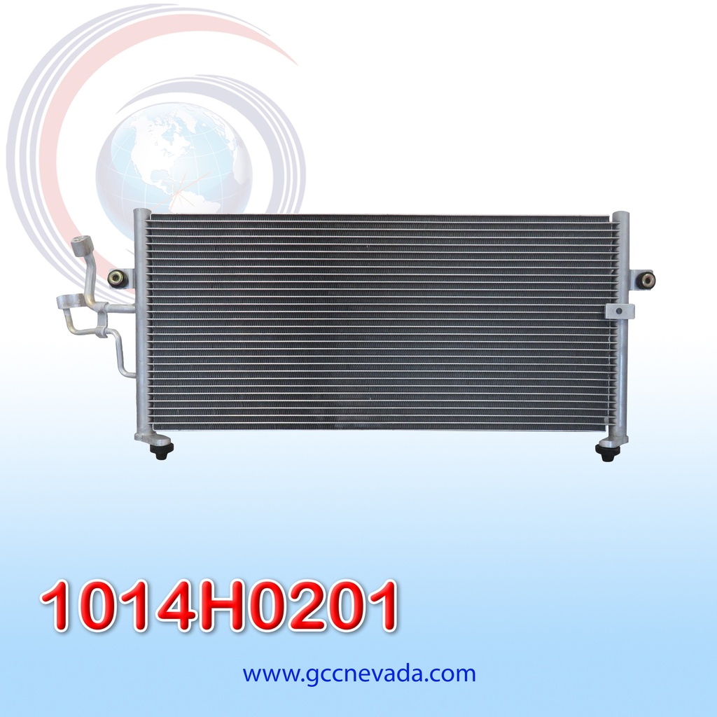 CONDENSADOR MITSUBISHI SIGNO 1.3 LTS AÑO 98/04 / LANCER 1.6 LTS 97/99 / MIRAGE 97/02 S/FILTRO NEVADA ASIA