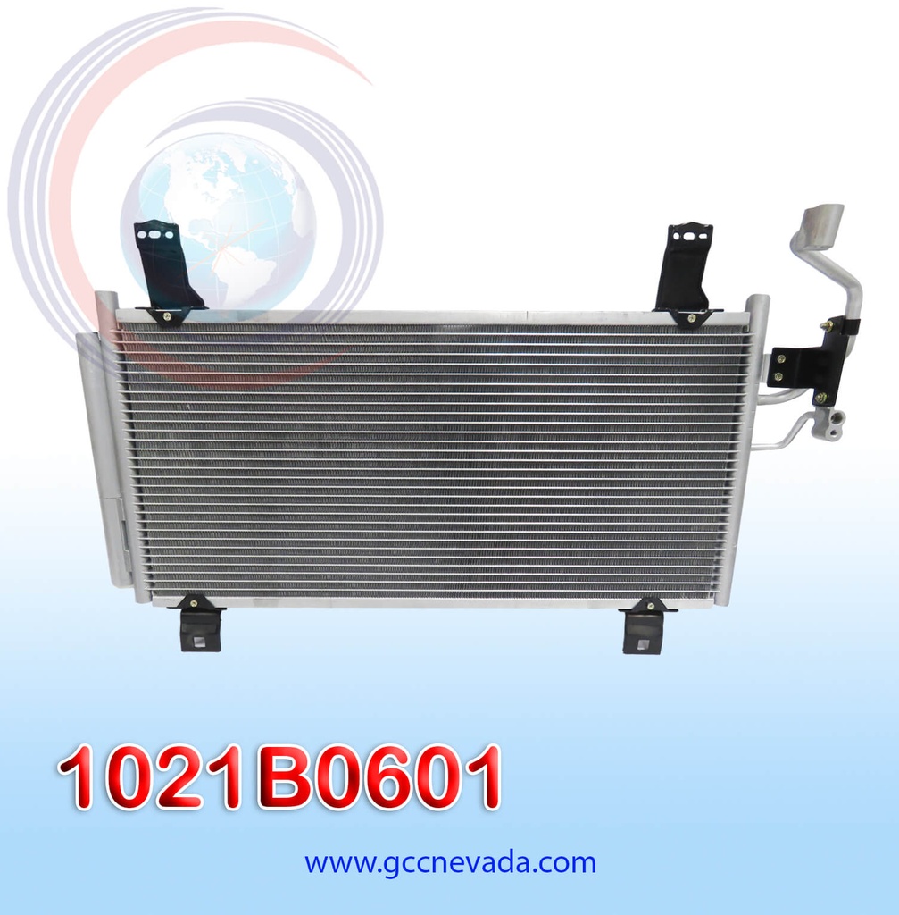 CONDENSADOR MAZDA 6 AÑO 03/08 R-134-A C/FILTRO 13X25.5X20 NEVADA ASIA