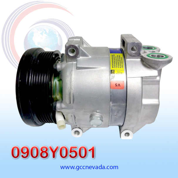 COMPRESOR GM AVEO V-5 AÑO 04/13 R-134-A T/P 6PK NEVADA ASIA                                                             