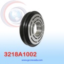 POLEA DE CLUTCH 6P148 / TOYOTA COROLLA AÑO 88/90 / SAMURAY 3F 10P15 1A SIN ROLINERA NEVADA ASIA                         