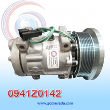 COMPRESOR 709 SD7H15 TOMA VERTICAL MUFFLER R-134-A T/P 8PK 24V NEVADA ASIA