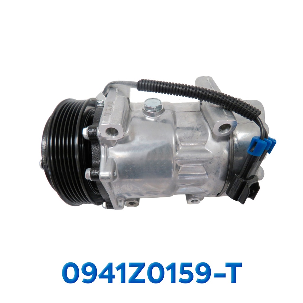 COMPRESOR 709 SD7H15 4085/4494/4757/4891 TOMA HORIZONTAL MUFFLER PAD WV R-134-A T/P 6PK 132MM 12V ASIA