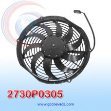 ELECTRO VENTILADOR UNIV 11" S HELICOIDAL 90 WATT 24V SPAL ITALIA