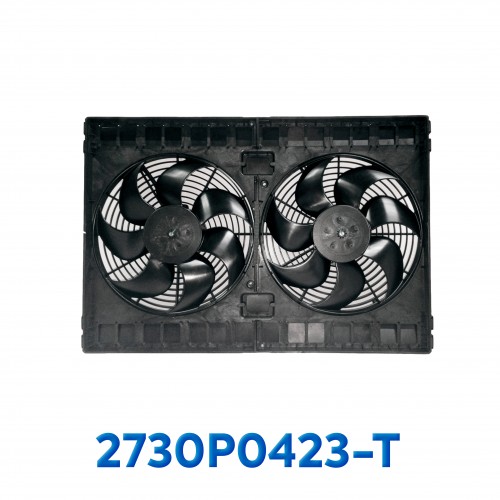 ELECTRO VENTILADOR UNIV 12" DOBLE S ASPA HELICOIDAL 160 WATT 12V SPAL ITALIA