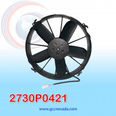 ELECTRO VENTILADOR UNIV 12" L 5 ASPA 180 WATT 24V SPAL ITALIA