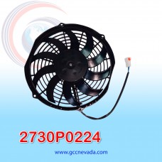 ELECTRO VENTILADOR UNIV 10" S ASPA HELICOIDAL 90 WATT 12V SPAL ITALIA