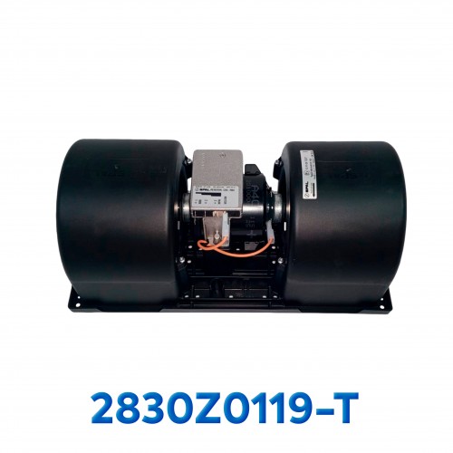 BLOWER MOTOR UNIV 2 EJES 12V C/RESISTENCIA CCW GIRO IZQUIERDO SPAL ITALIA