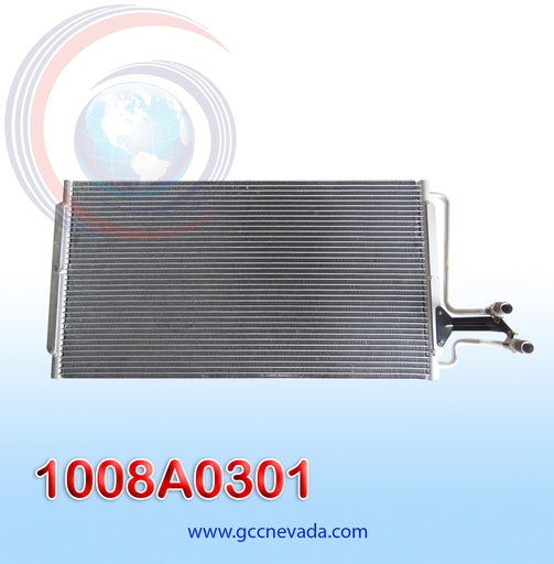 [1008A0301] CONDENSADOR CHEVROLET BLAZER AÑO 95/05 / S10 94/04 14.5X28X20 NEVADA ASIA