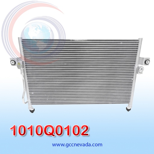 [1010Q0102] CONDENSADOR HYUNDAI STAREX H-1 AÑO 98/00 R-134-A S/FILTRO 15X25X20 NEVADA ASIA