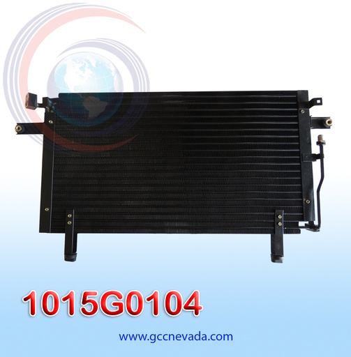 [1015G0104] CONDENSADOR NISSAN PATHFINDER AÑO 97/02 / INFINITI QX4 97/00 R-134-A S/FILTRO 15X28X25 NEVADA ASIA