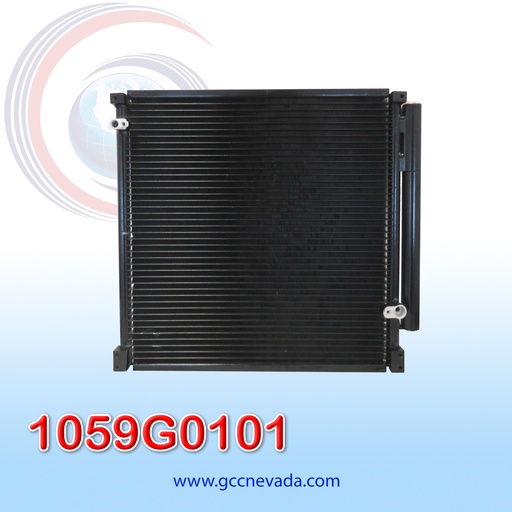 [1059G0101] CONDENSADOR SUZUKI APV AÑO 04/15 R-134-A C/FILTRO 17.5X18.5X20 NEVADA ASIA