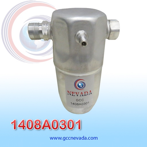 [1408A0301] DESHIDRATADOR GM BLAZER / CHEYENNE / SILVERADO / 1500 / 2500 / 3500 AÑO 91/93 R-12 NEVADA ASIA