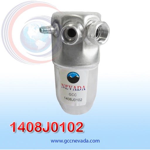 [1408J0102] DESHIDRATADOR GM CHEYENNE / SILVERADO / TAHOE / SUBURBAN C1500 / C2500 AÑO 96/99 R-134-A NEVADA ASIA