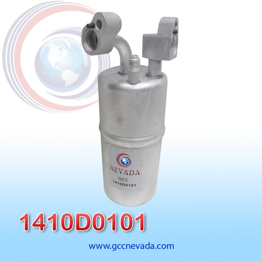 [1410D0101] DESHIDRATADOR HYUNDAI SONATA AÑO 94/98 C/BLOCK R-134-A NEVADA ASIA