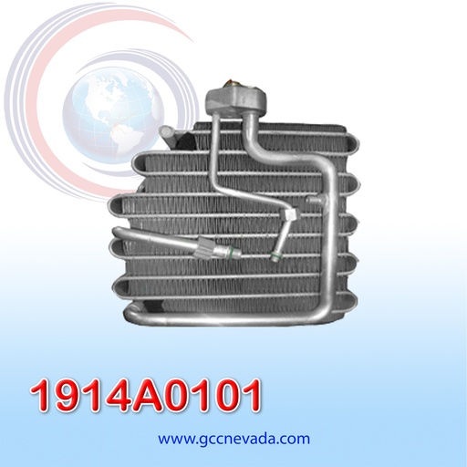 [1914A0101] EVAPORADOR MITSUBISHI GALANT / MX / MF AÑO 89/93 R-12 NEVADA ASIA