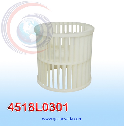 [4518L0301] TURBINA PARA BLOWER MOTOR TOYOTA COASTER NEVADA ASIA