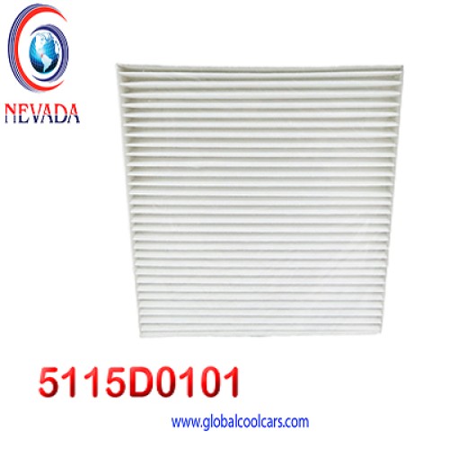 [5115D0101] FILTRO DE CABINA NISSAN ALTIMA AÑO 02/06 PINHOLE PAPER NEVADA IMP