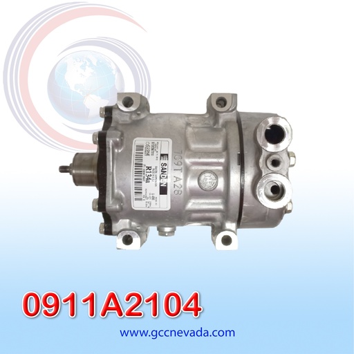 [0911A2104] COMPRESOR JEEP CHEROKEE AÑO 97/01 T/P S/C  SANDEN USA                                                                   