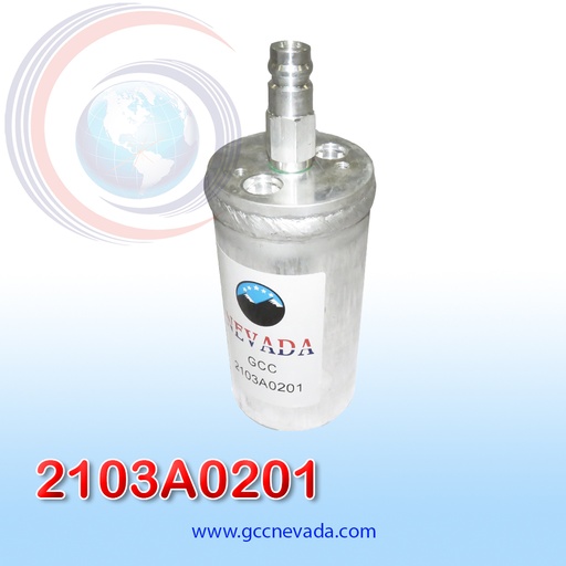 [2103A0201] FILTRO SECADOR CHRYSLER NEON 94/96 / DODGE NEON / PLYMOUTH NEON 97/99 NEVADA ASIA                                       