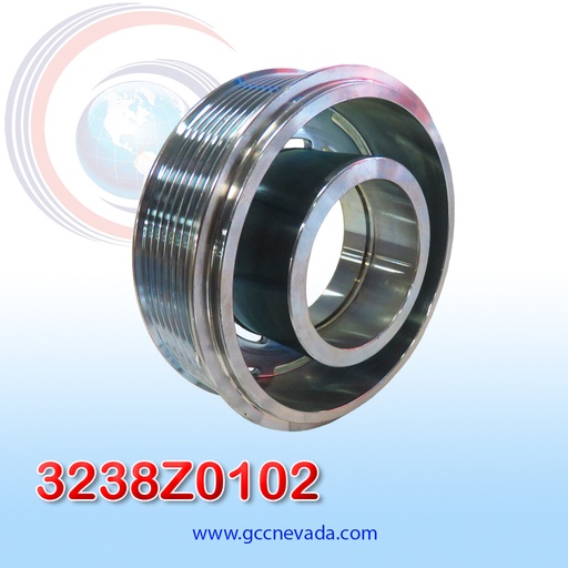 [3238Z0102] POLEA DE CLUTCH 508 7PK SIN ROLINERA NEVADA ASIA                                                                        