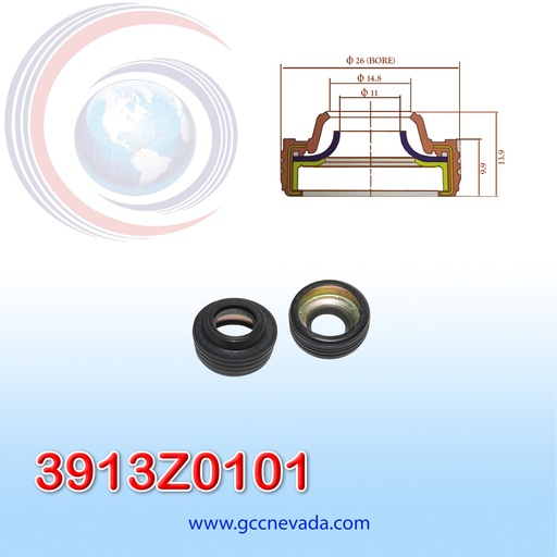 [3913Z0101] SELLO COMPRESOR 6SE12C MERCEDEZ BENZ CLASS A NEVADA ASIA