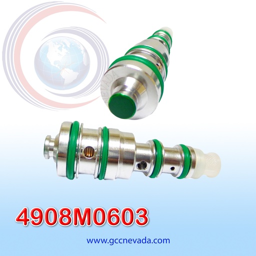 [4908M0603] VALVULA GM DE CONTROL DESPLAZ/VARIABLE R-134-A VERDE (PAQ.5 uds) NEVADA ASIA