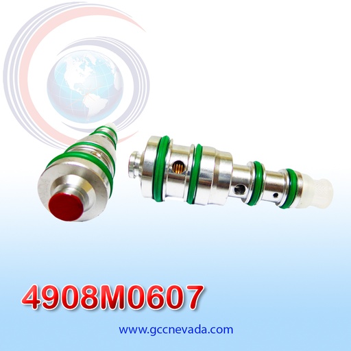 [4908M0607] VALVULA CHEVROLET DE CONTROL DESPLAZ/VARIABLE V5 CVC R-134-A ROJO (PAQ.5 uds) 68MM NEVADA ASIA
