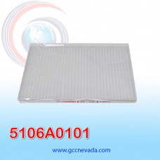 [5106A0101] FILTRO DE CABINA FIAT PALIO II AÑO 04/09 PINHOLE PAPER NEVADA IMP                                                       