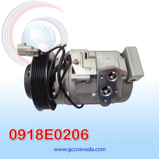 [0918E 0206] COMPRESOR TOYOTA CAMRY AÑO 02/06 / LEXUS ES300 94/03 / HIGHLANDER 01/07 R-134-A T/P 6PK 135MM 12V H24/H22 NEVADA ASIA