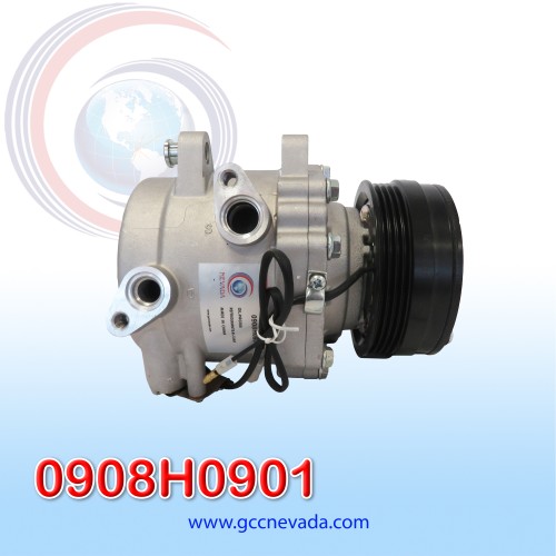 [0908H0901] COMPRESOR CHEVROLET N300 AÑO 09/17 SCROLL 4PK 111MM 12V NEVADA ASIA