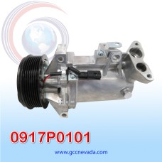 [0917P0101] COMPRESOR RENAULT DUSTER / CAPTUR AÑO 16/19 R-134-A T/P 7PK 115MM 12V CR12SC NEVADA ASIA