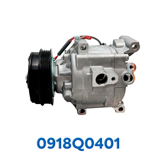 [0918Q0401] COMPRESOR TOYOTA YARIS 1.3L AÑO 04/05 / ECO 1.5L 00/05 R-134-A T/P 4PK 115MM 12V SCSA06C NEVADA ASIA