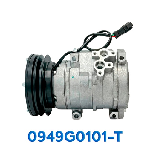 [0949G0101-T] COMPRESOR CATERPILLAR CAT 312C/320C/320D/322C R-134-A T/P 2A 138MM 24V ASIA