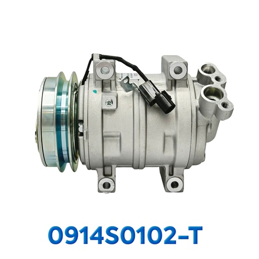 [0914S0102-T] COMPRESOR MITSUBISHI SPORTERO / TRITON L200 AÑO 05/14 R-134-A T/P 1A 125MM 12V DKS15D ASIA