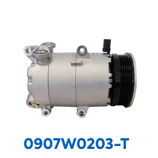 [0907W0203-T] COMPRESOR FORD FOCUS 2.0L AÑO 12/14 T/P 5PK 118MM 12V VS16 ASIA