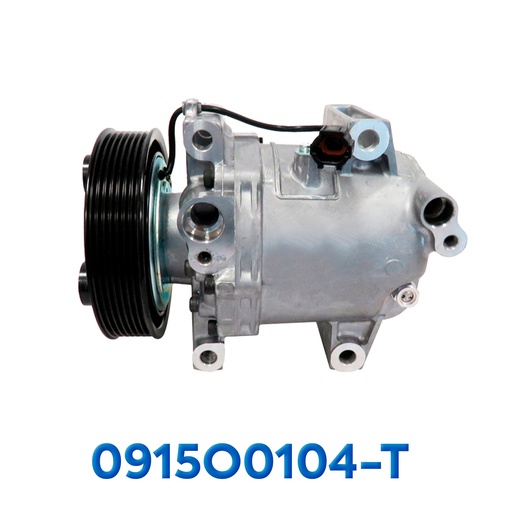 [0915O0104-T] COMPRESOR NISSAN NP300 / NAVARA 2.5L / FRONTIER AÑO 07/14 T/P R-134-A 7PK 138MM 12V CR14 ASIA