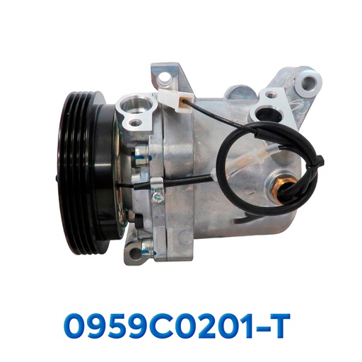 [0959C0201-T] COMPRESOR SUZUKI JIMNY AÑO 2003 R-134-A T/P 4PK 110MM 12V SS07LK10 ASIA