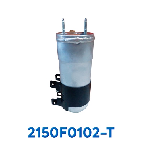 [2150F0102-T] FILTRO SECADOR INTERNATIONAL NAVISTAR AÑO 00/09 / 7700 05/07 / 4200 / 4300 / 4400 / 7300 / 7400 02/07 R-134-A C/BASE ASIA