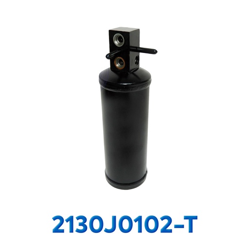 [2130J0102-T] FILTRO SECADOR KENWORTH T300 AÑO 96/06 / T400 96/99 / T450 93/97 / T460 16/17 / T800 96/06 / T2000 97/10 / PETERBILT 227 90/94 / 265 88/94 ASIA Código del Producto: 2130J0102-T
