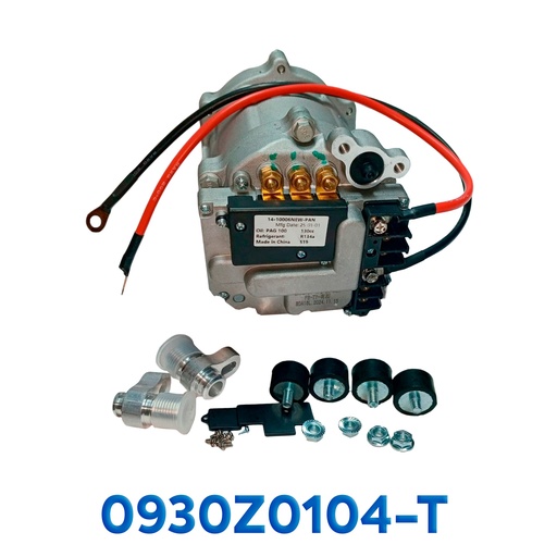 [0930Z0104-T] COMPRESOR ELECTRICO UNIVERSAL 20CC/R R-134-A SCROLL 12V (9VDC - 16VDC) ASIA