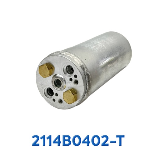 [2114B0402-T] FILTRO SECADOR MITSUBISHI LANCER AÑO 94/00 / 3000GT 91/99/ DIAMANTE 92/96 / NATIVA 97/04 / MONTERO SPORT 98/04 / MIRAGE 93/02 / DODGE AVENGER / CHRYSLER SEBRING 95/00 R-134-A ASIA