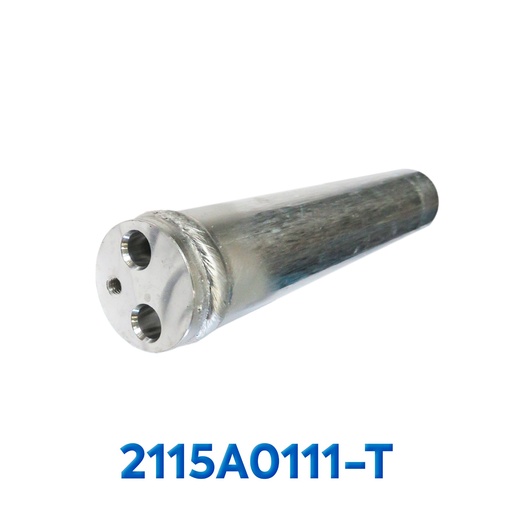 [2115A0111-T] FILTRO SECADOR NISSAN SENTRA / ALTIMA AÑO 02/06 / PATHFINDER 01/04 / VERSA 12/17 / FRONTIER / TSURU / XTERRA 03/04 / HONDA ACCORD 03/07 / INFINITI FX35 / FX45 03/08 / G35 03/06 / G37 2013 / I35 02/04 C/CONEX P/SWITCHE R-134-A ASIA